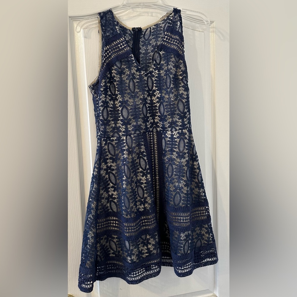 Blue Lace Dress